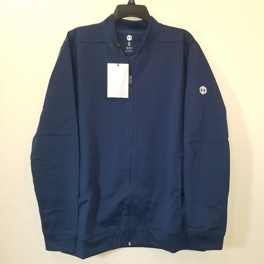 NWT Mens Under Armour Recovery Travel Track Jacket